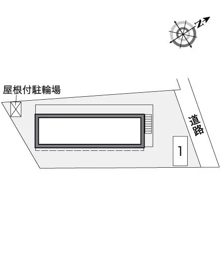 ★手数料０円★府中市住吉町　月極駐車場（LP）